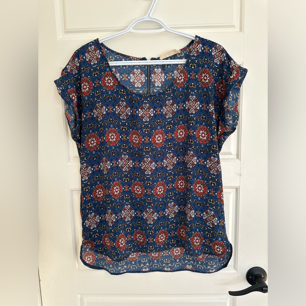 Pink Rose Women's Top large